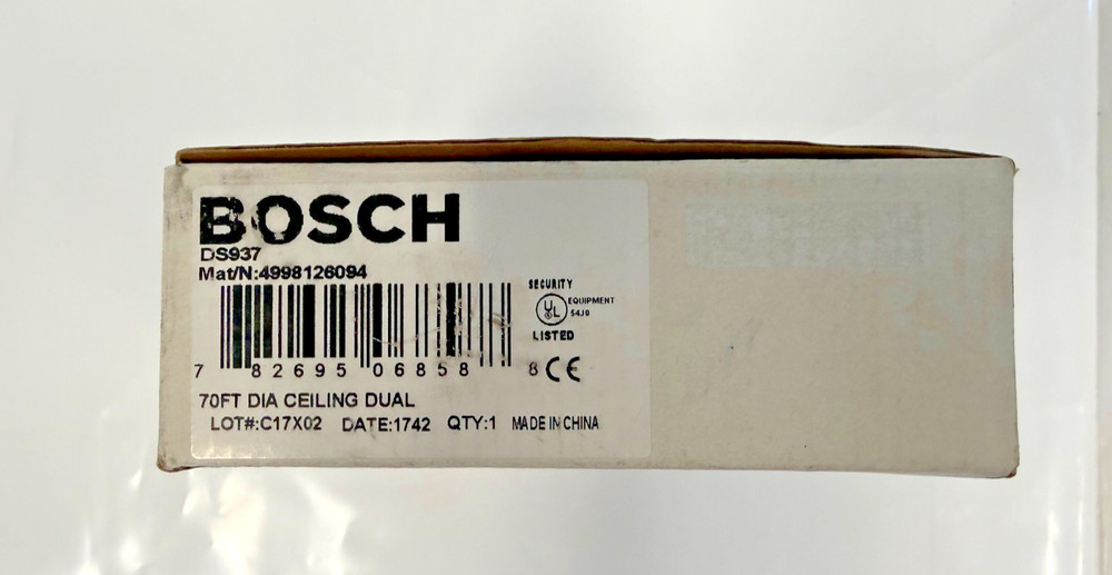 Bosch DS937 Ceiling Mount Motion Detector - White