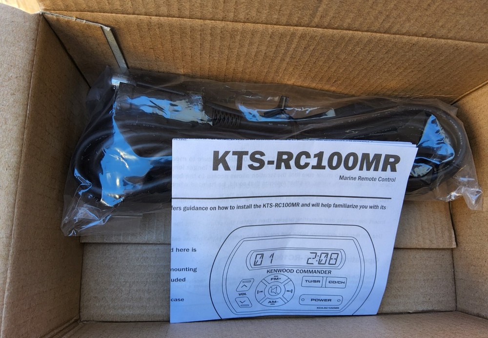 Kenwood Commander KTS-RC100MR HARDWIRED MARINE REMOTE CONTROL UNIT