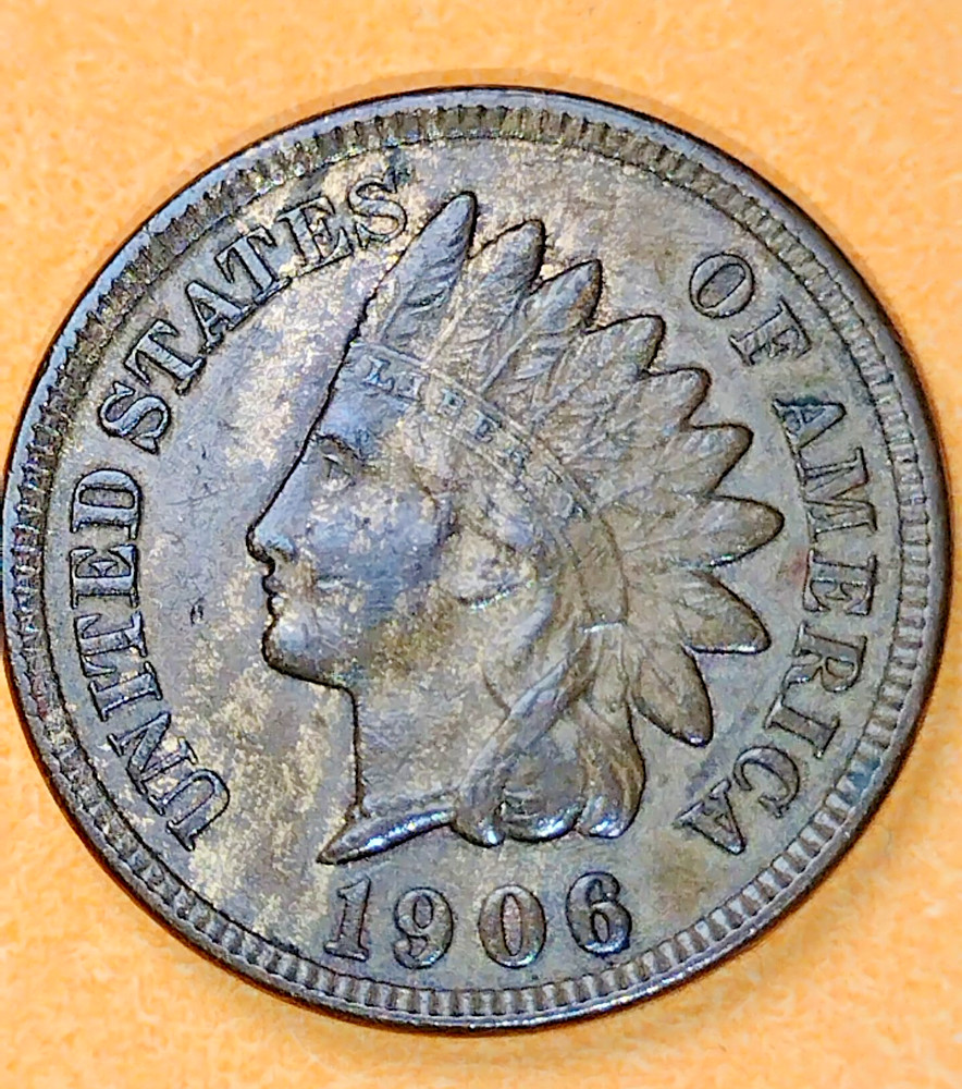 1906 1C BN Indian Cent