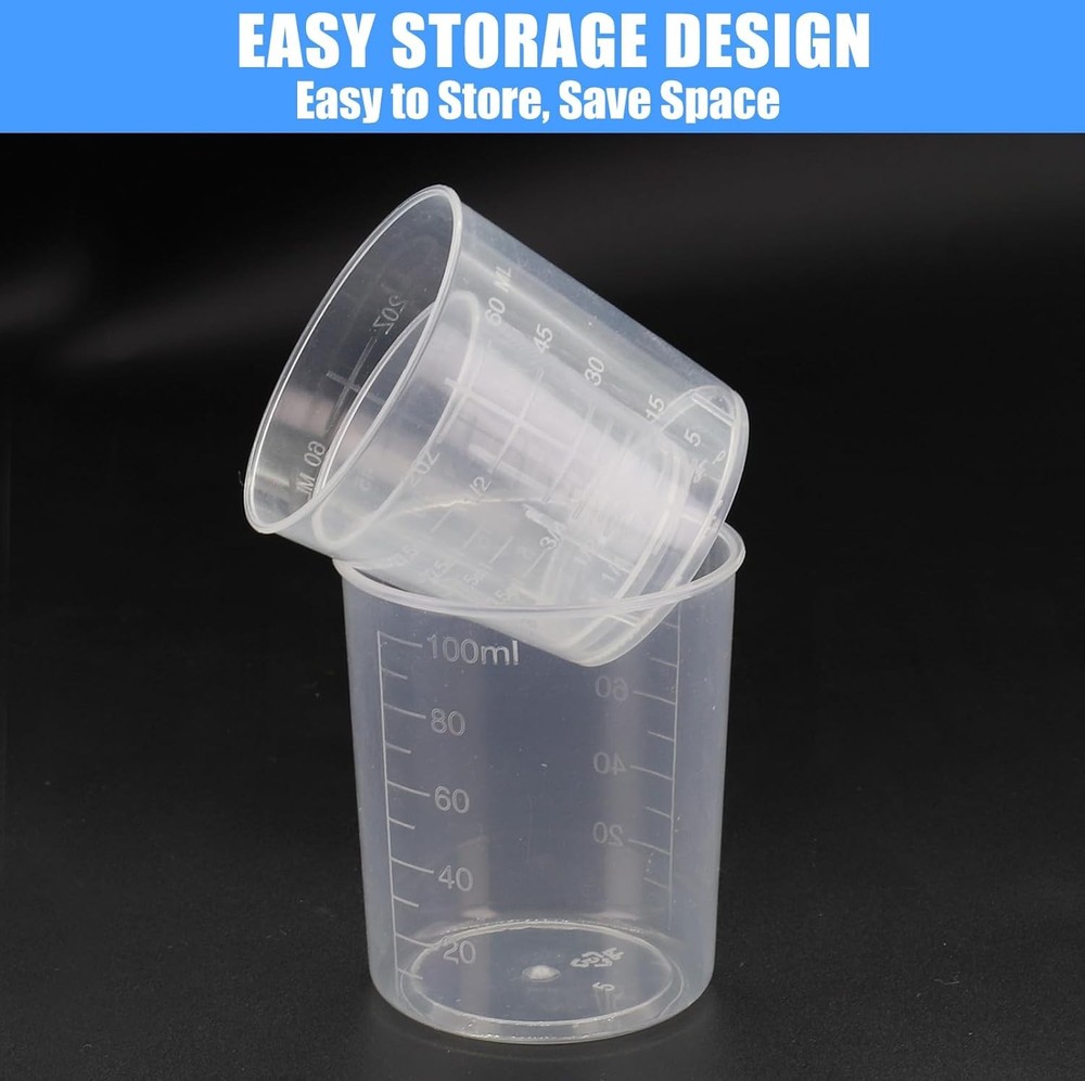 Plastic liquid measuring cups for cooking baking