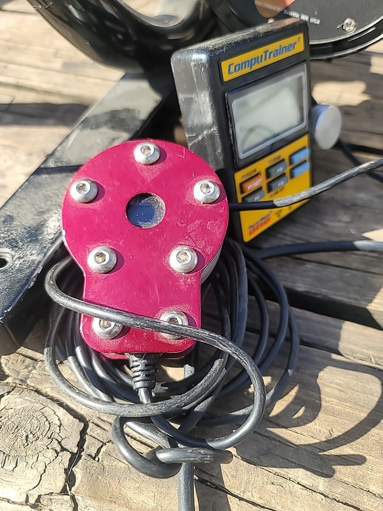 RacerMate CompuTrainer full setup Controller + Generator, front wheel stand