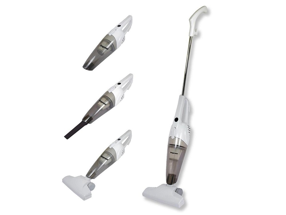 Impress - GoVac Bagless Upright Vacuum - White