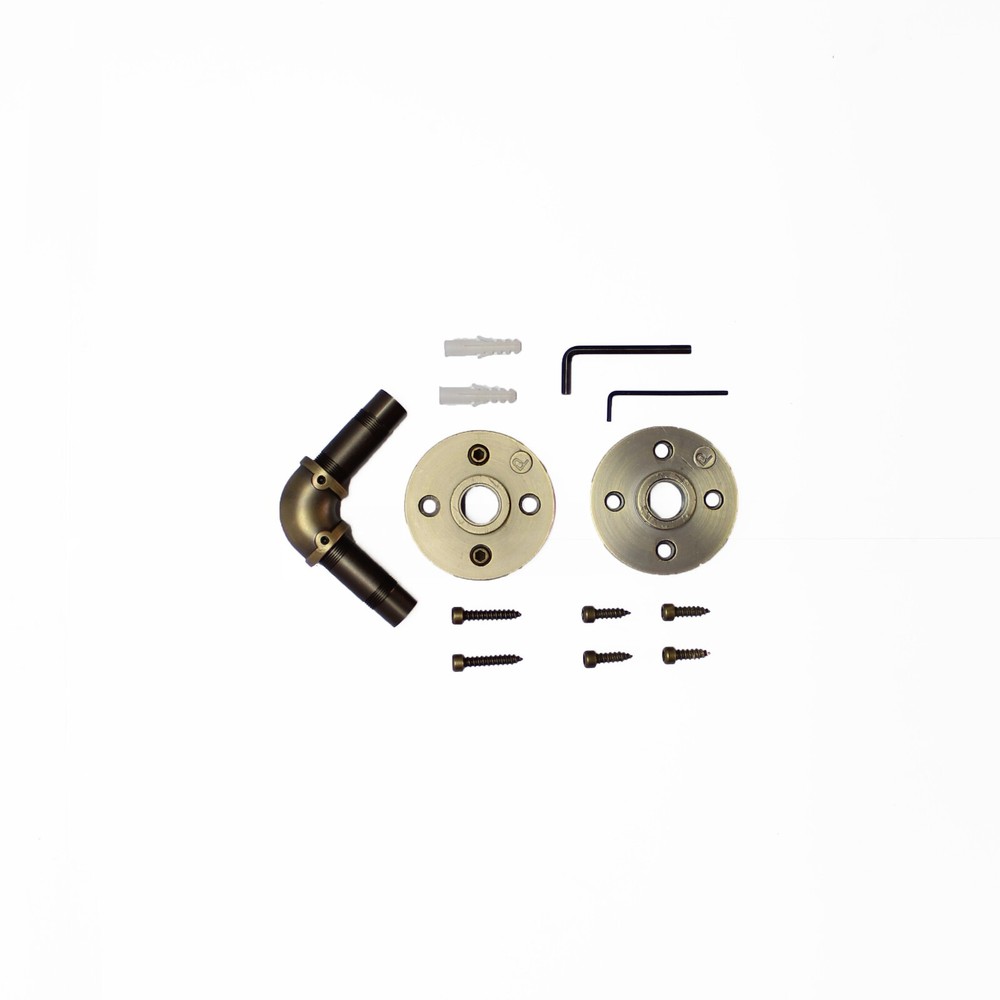 Ames Decorative Wall Bracket - Brass Finish