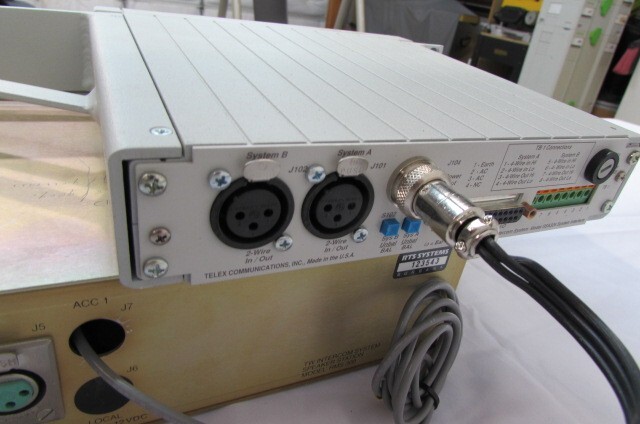 RTS INTERCOM/IFB SYSTEM Interface and User Station