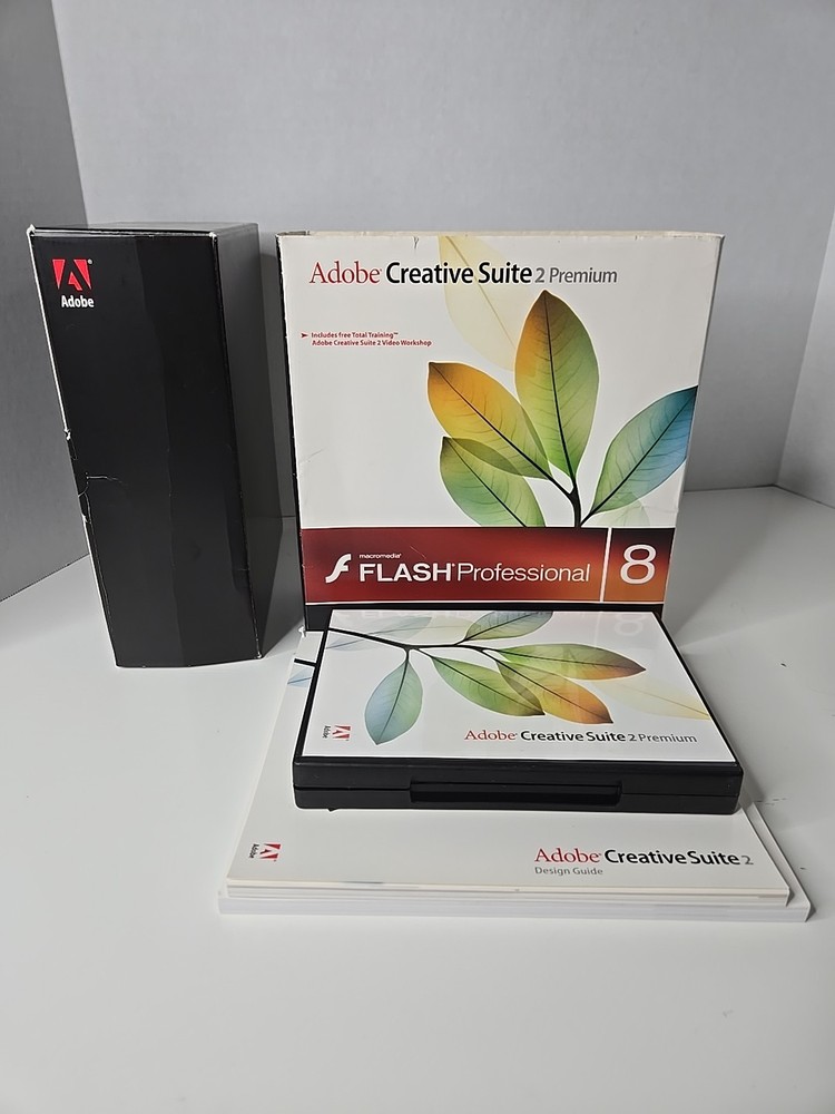 Adobe Creative Suite 2 Premium CS2 Graphic Design & Video Editing - Macintosh