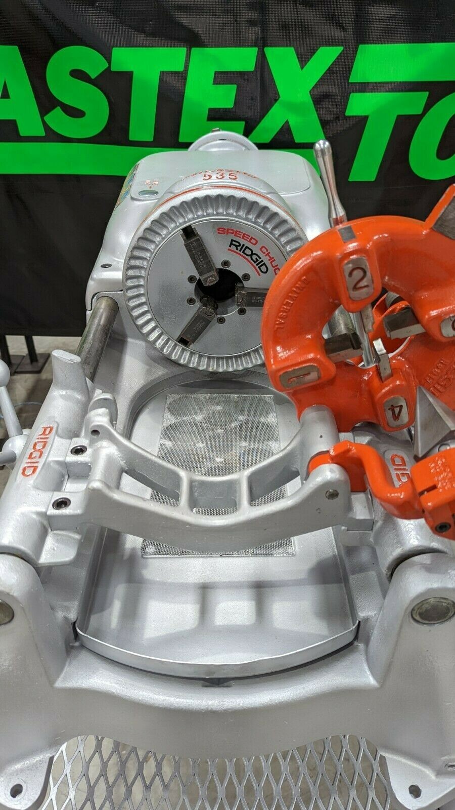 RIDGID 535 COMPLETE, REFURBISHED BY EASTEX TOOL. READY TO WORK!!