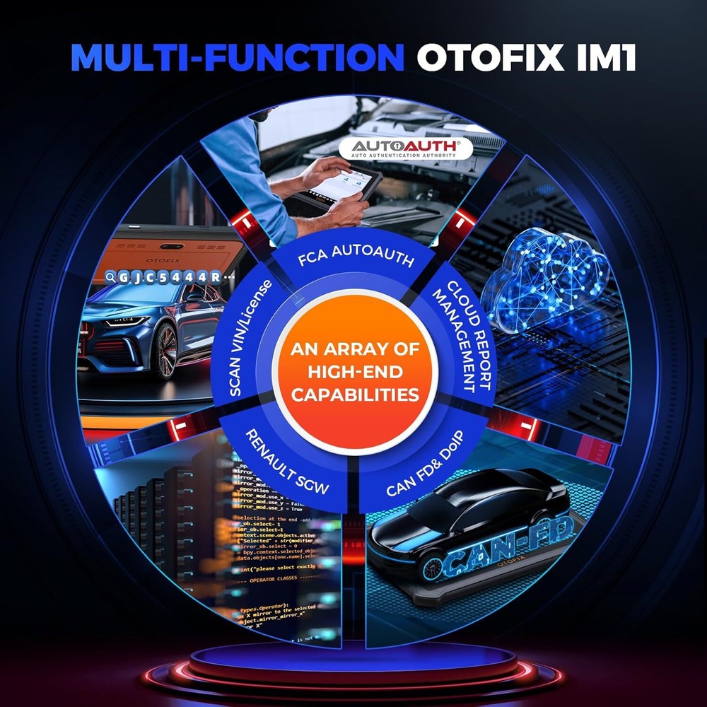 OTOFIX IM1 IMMO Key FOB Programming Tool Auto Car Full System Diagnostic Scanner