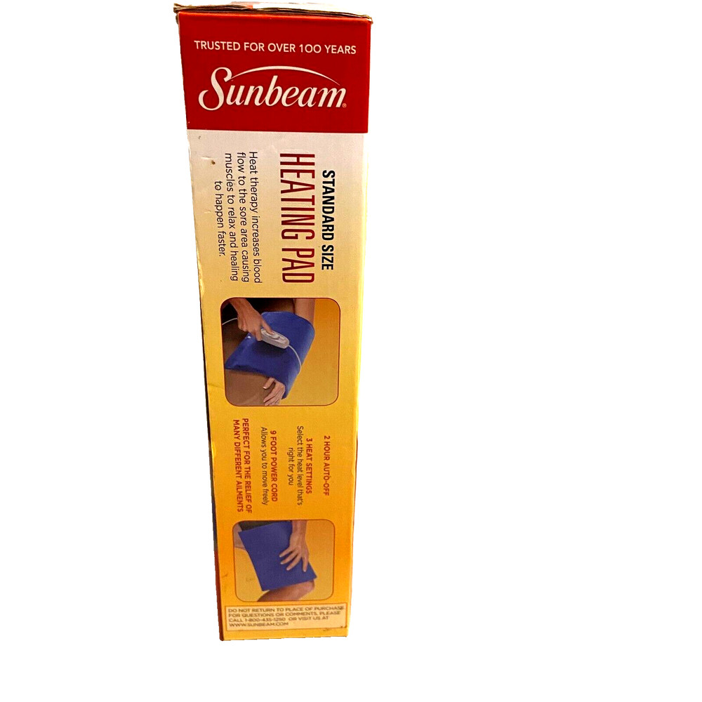 Sunbeam Heating Pad Featuring Ultraheat Technology