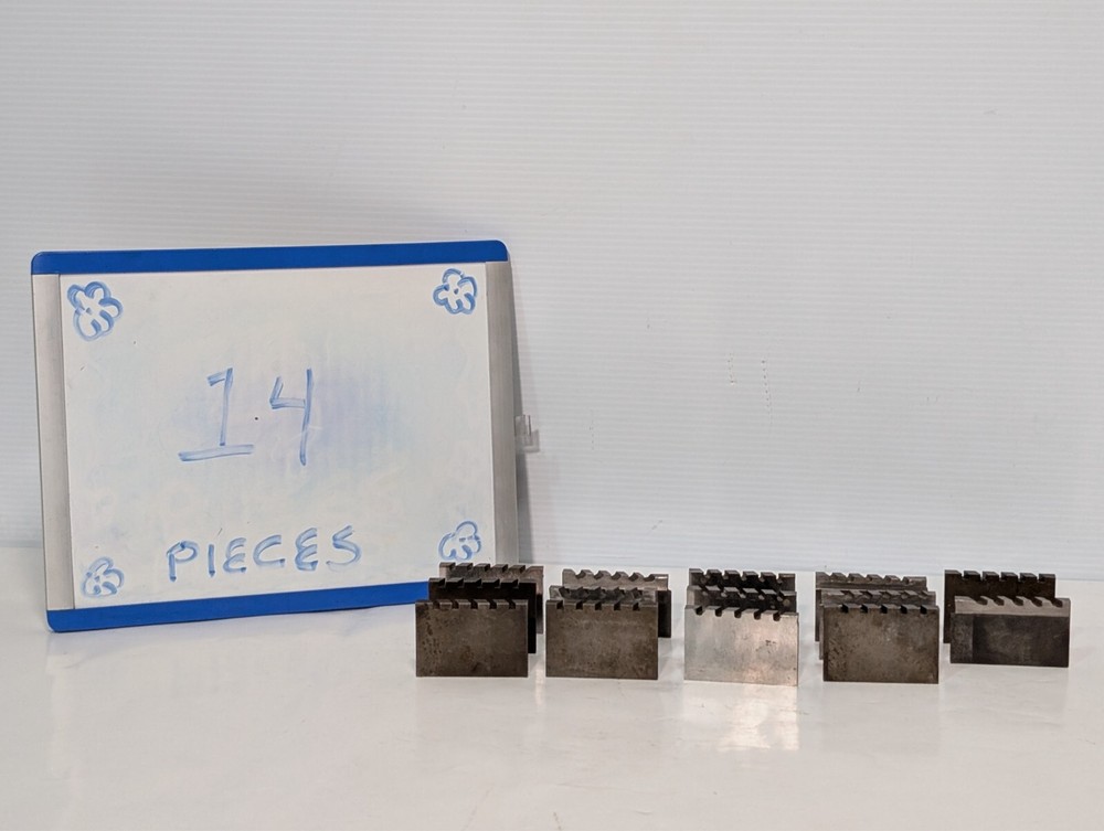 (14) Squared Notched Trowel Pieces