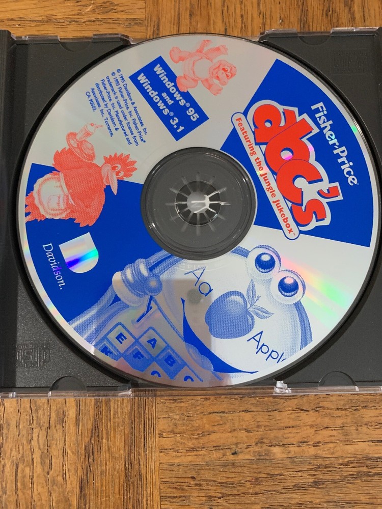 Fisher Price Abcs Computer Software