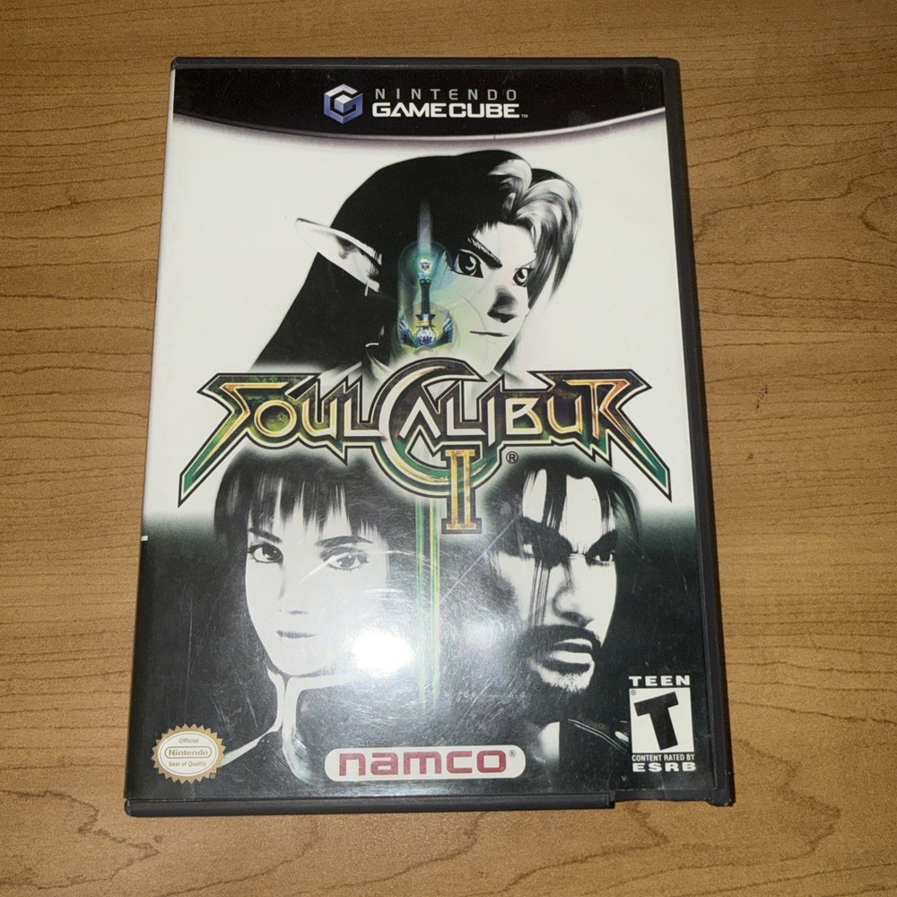 Original Authentic Case, Manual, and Inserts _ Soul Calibur II Disc Doesn’t Work