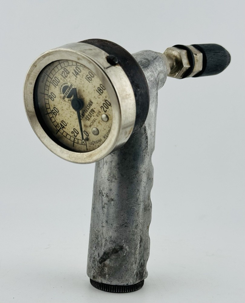 Vintage Weidenhof Compession Tester Model #409 Engine Tester