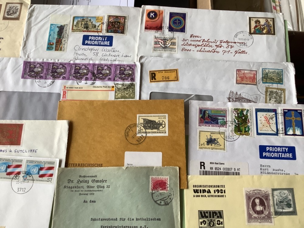 Austria covers 18 items Ref A1879