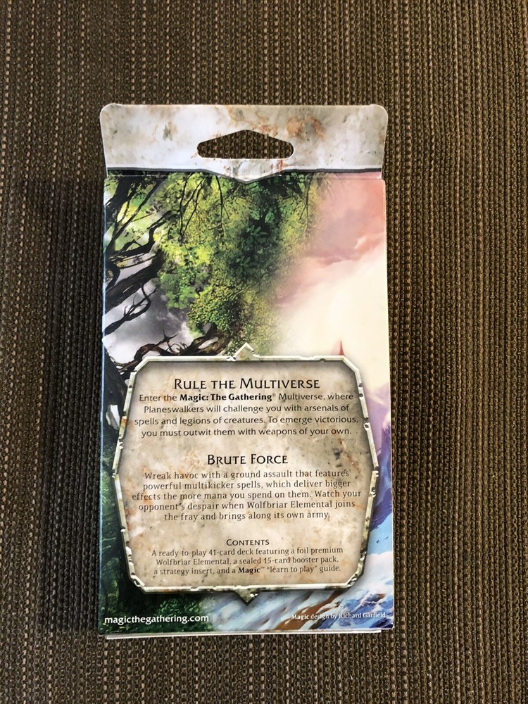 MTG WORLDWAKE BRUTE FORCENTRO DECK MINT FACTORY SEALED