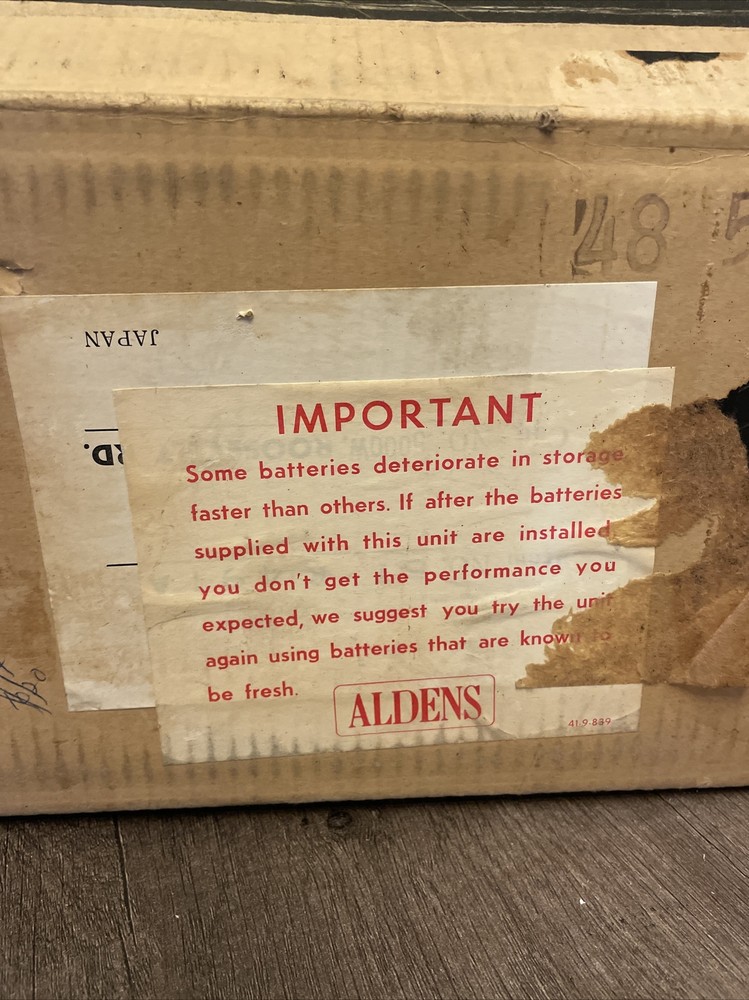 Vintage PSM Solid State Engine Analyzer NOS