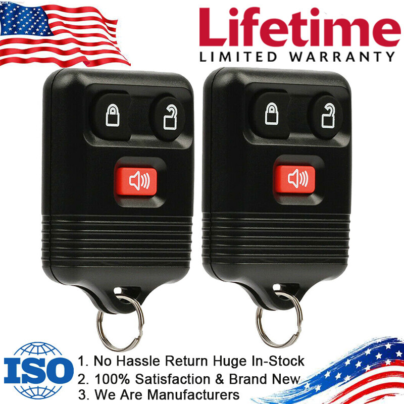 2 Remote control Car key fob for Ford F150 F250 F350 2005 2006 2007 2009 2010