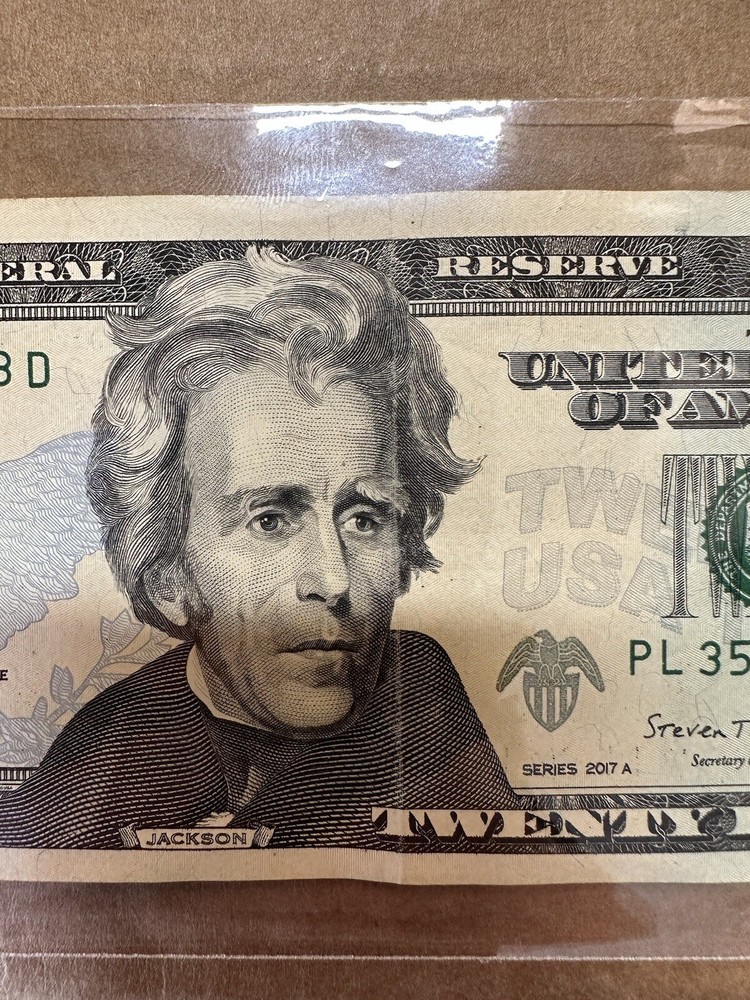 $20 BILL INK ERROR & HEAVY INK ERROR ON “6” ERROR RARE