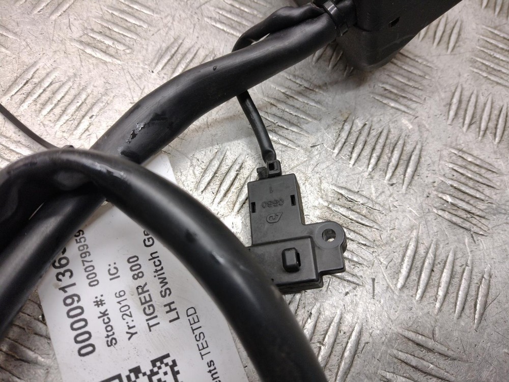 2016 TRIUMPH TIGER 800 XR Left Hand Switch Gear