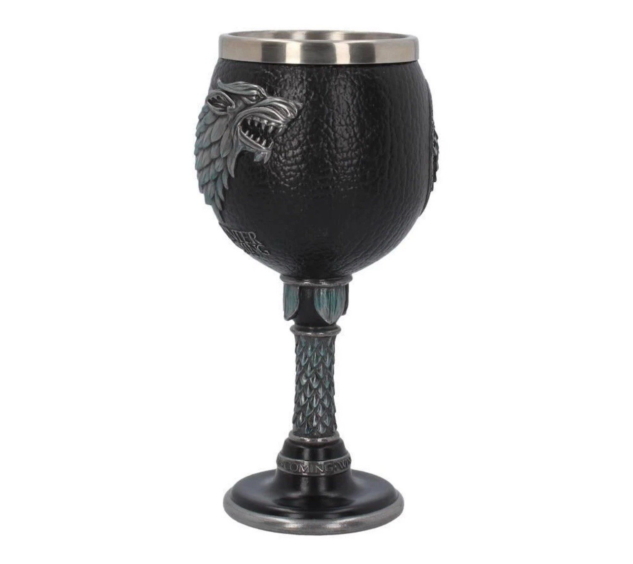 Game of Thrones Wolf Goblet Winter Is Coming 20oz Chalice New in Box