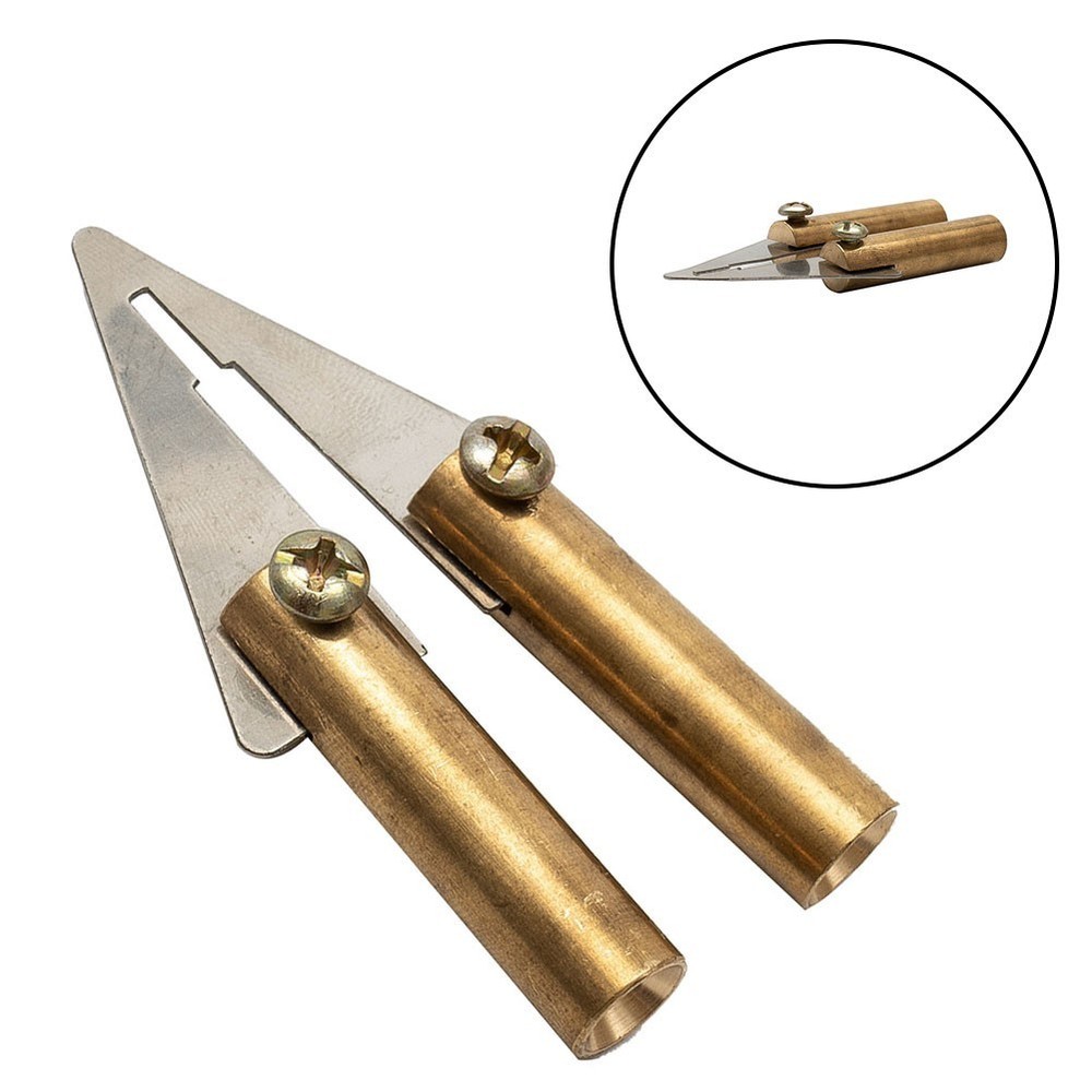 For Straight Side Cutter Triangular Spatula Gold Silver 1 Pc Brand New