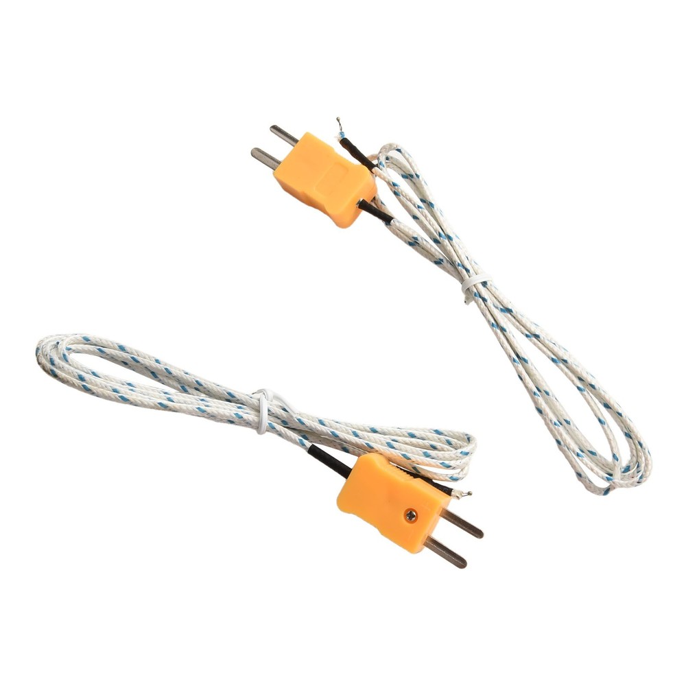 2pcs Temperature Probe for K Type Thermocouple Temperature Controller and Meter