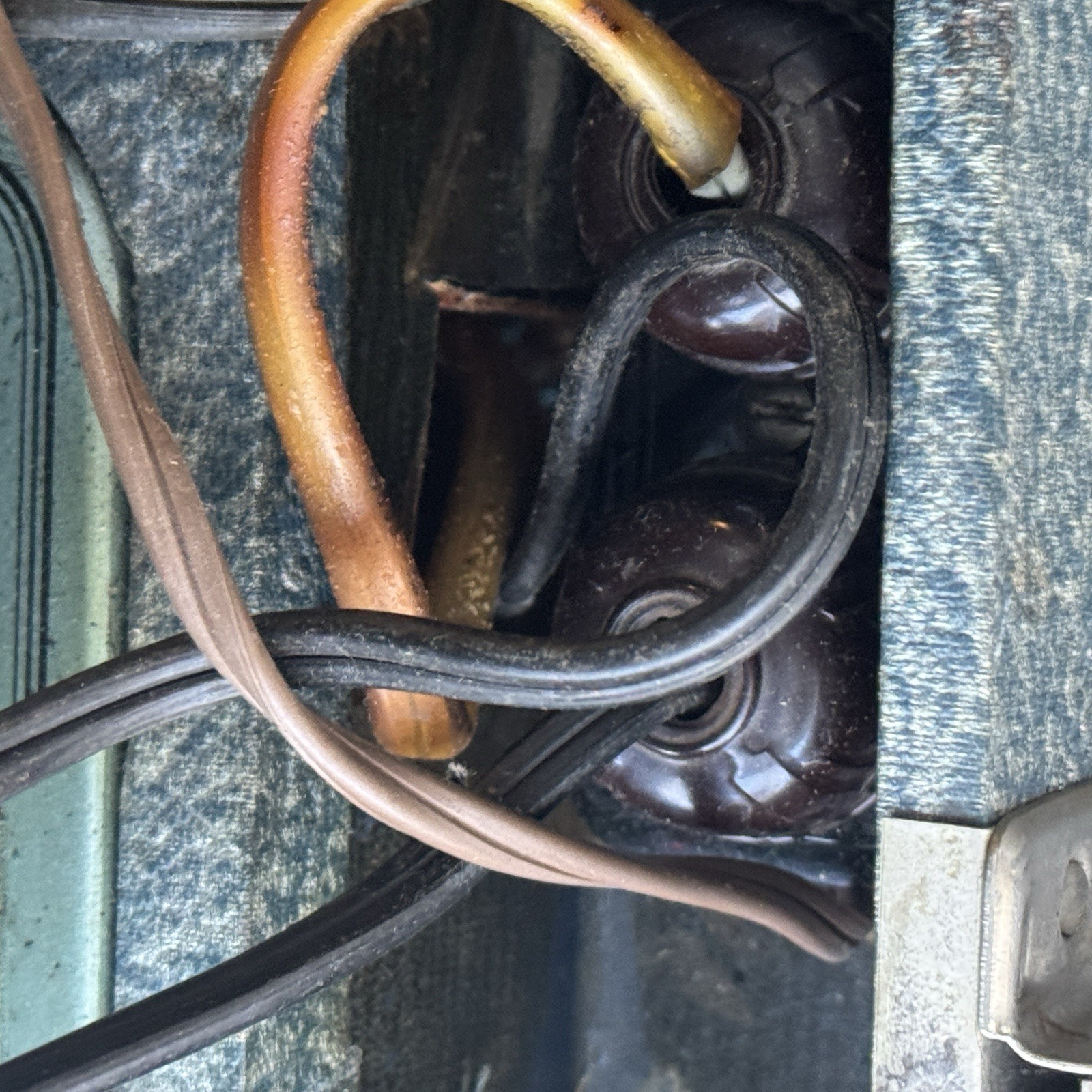 Vintage Sewing Machine Brother HA3-B5 ZigZag Beautiful W/Case & Accessories