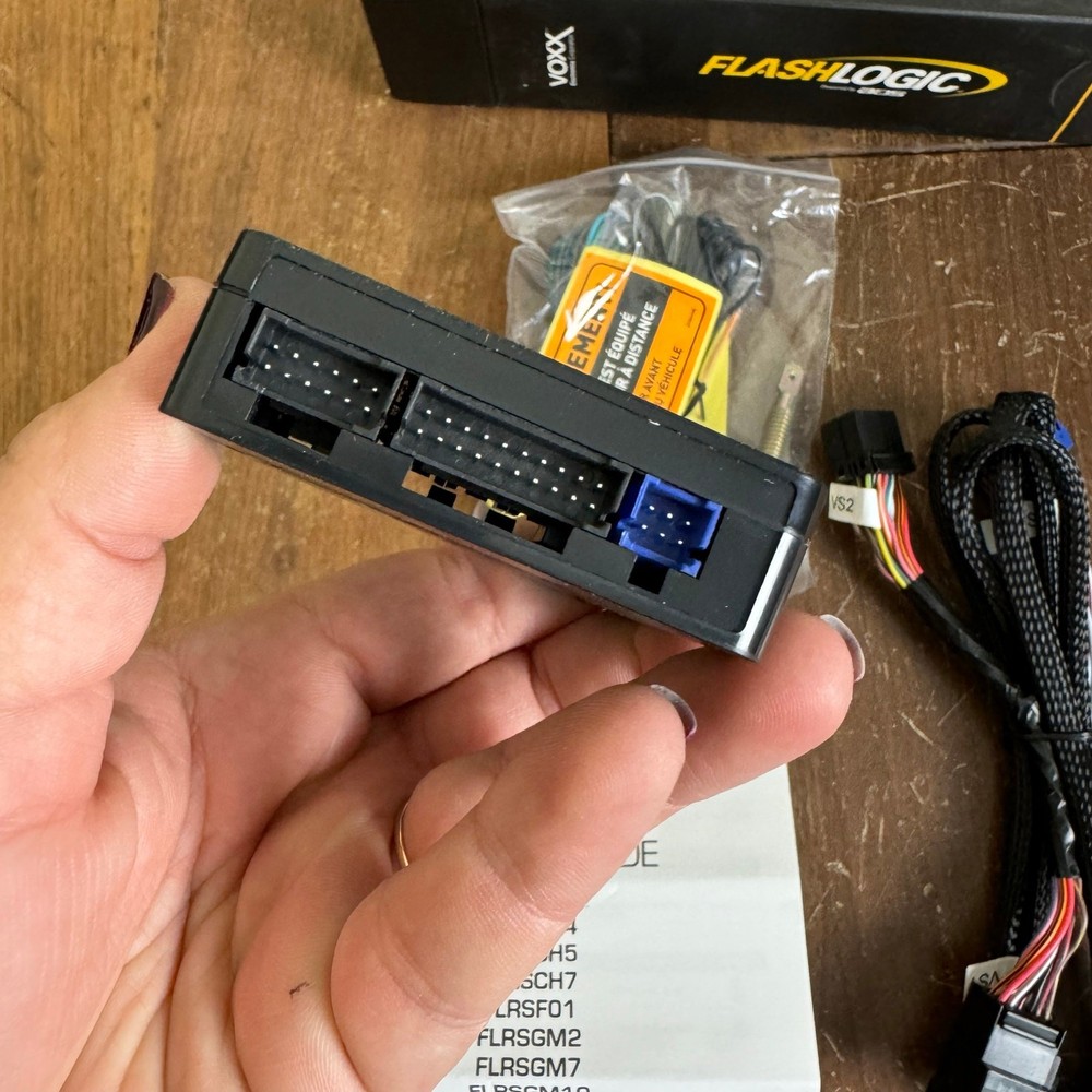 FlashLogic CH4 FLRSCH4 Chrysler 2007+ Remote Starter NEW opened box COMPLETE