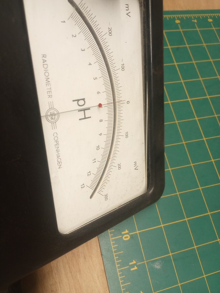 Very Nice Large !! Ph Meter Copenhagen