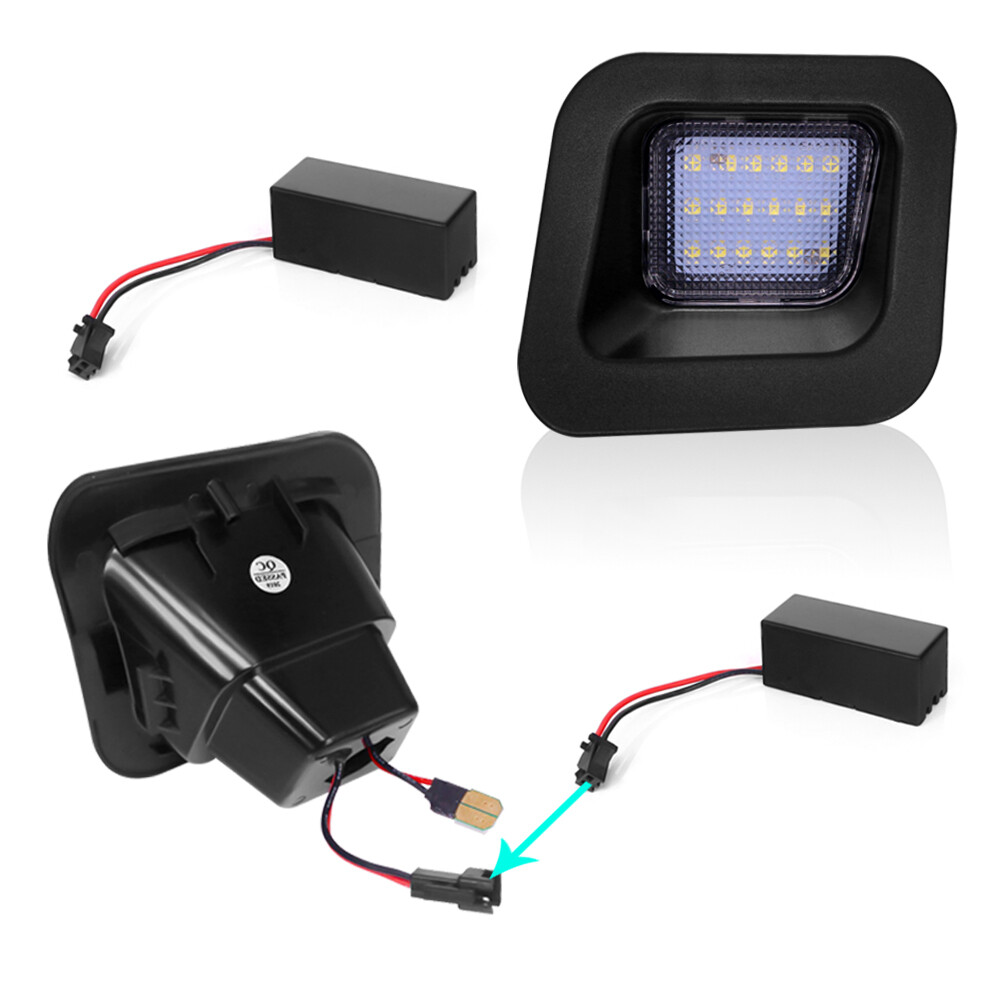 For 2003-2018 Dodge RAM 1500 2500 3500 LED SMD License Plate Light Bulbs