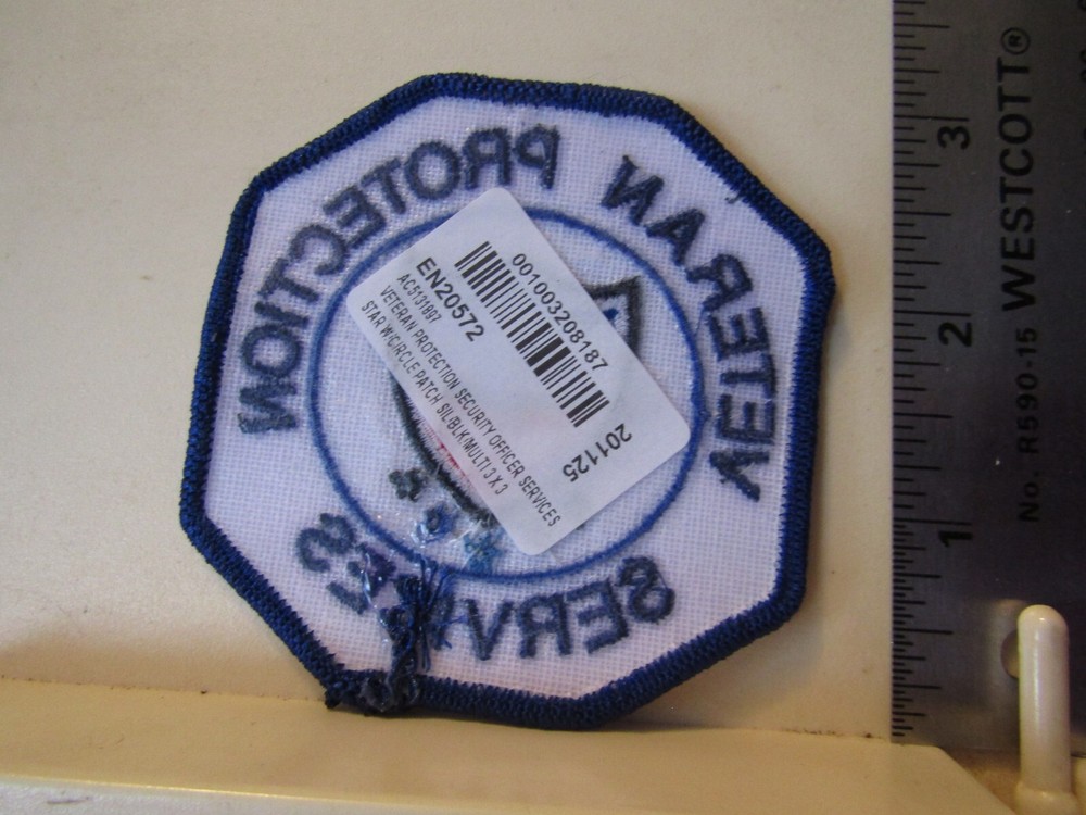 Veteran Protection Services patch Chicago Illinois? NOS 3" security