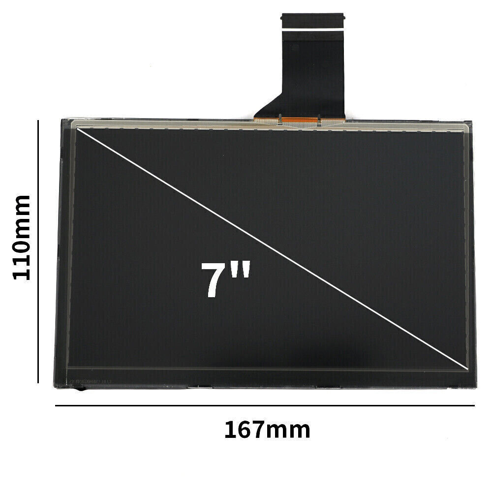7" LCD Display Touch Screen Radio Navigation Replace For 2017-2020 Jeep Compass