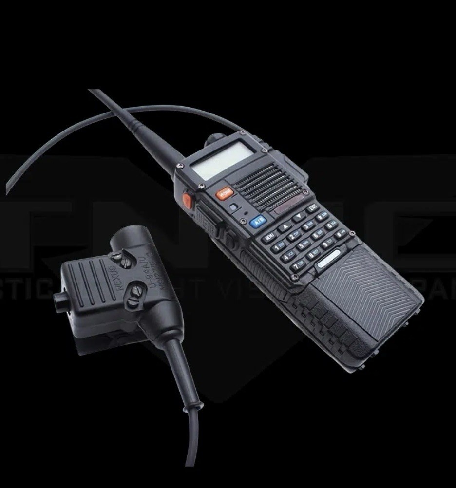 🎧 DISCO32 Push To Talk (PTT) NEXUS U94 for Kenwood – Amplified MIC