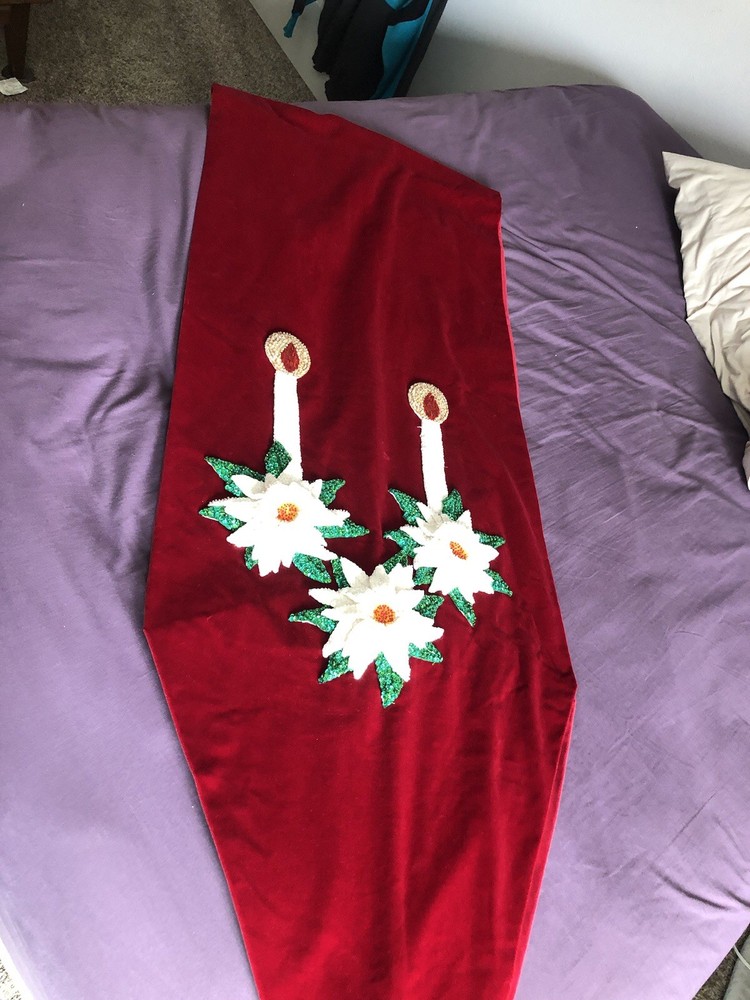 Christmas Table Runner 114” By 20”