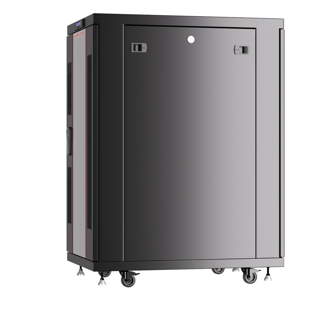 22U Server Rack IT Cabinet Data Network Rack Enclosure - 32-Inch Deep Rack Stand