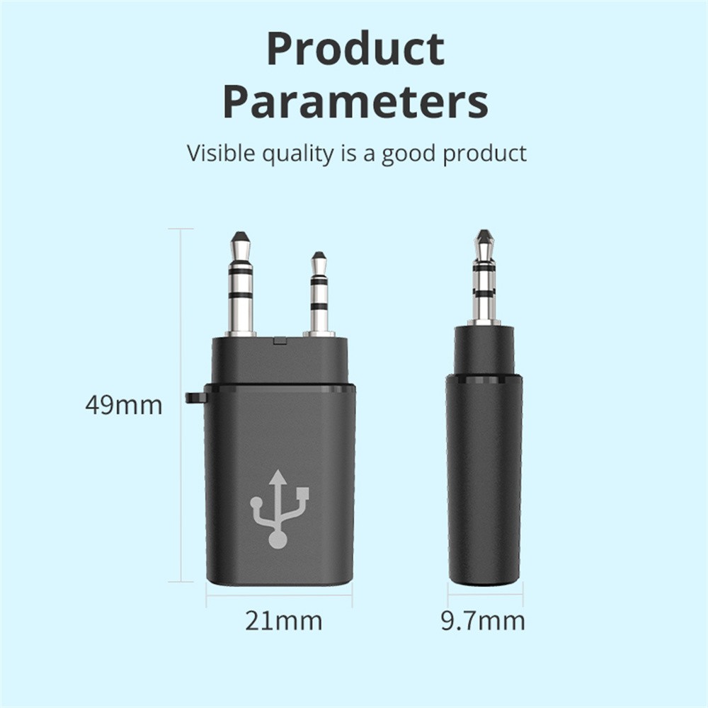 Walkie-Talkie Frequency Programming Cable Adapter For Windows MacOS Linux