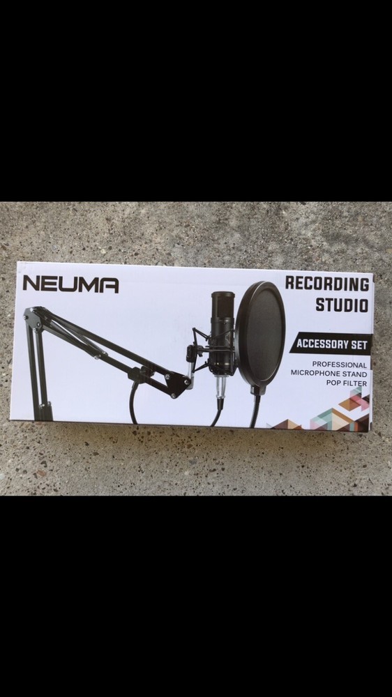 Recording Studio Professional Microphone Stand & Pop Filter Set