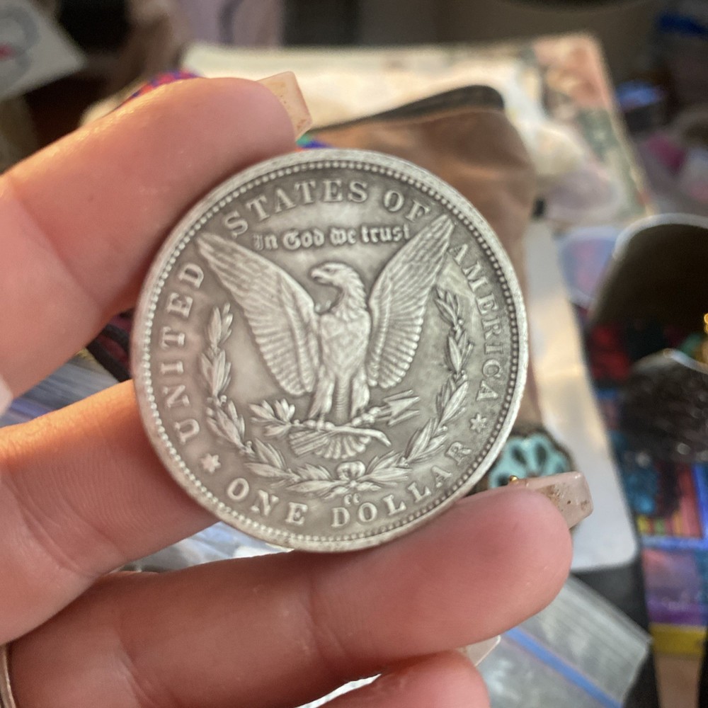 E Plur Ibis Unum Silver 1881 Coin