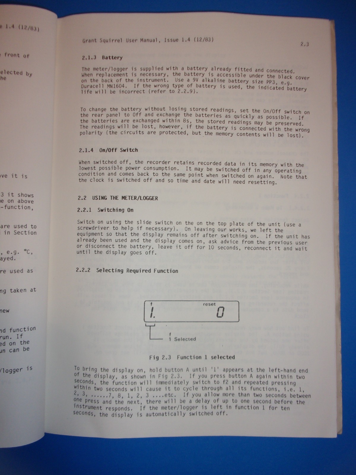 Grant SQ-4K Data Logger 12-BIt Squirrel Meter 0 to 250 C