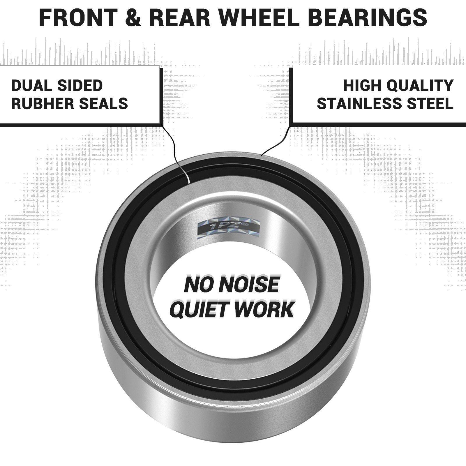 4x Front & Rear Wheel Bearings For Polaris RZR 900 1000 XP S Turbo OEM 3514699