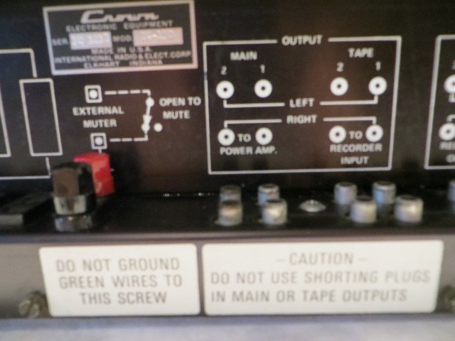 Crown IC150 Stereo Preamplifier - Tested