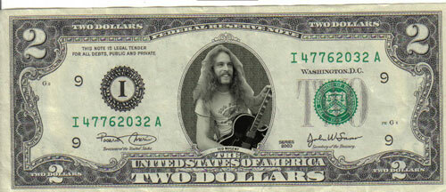 Ted Nugent with 5x7 plaque Mint! Rare!