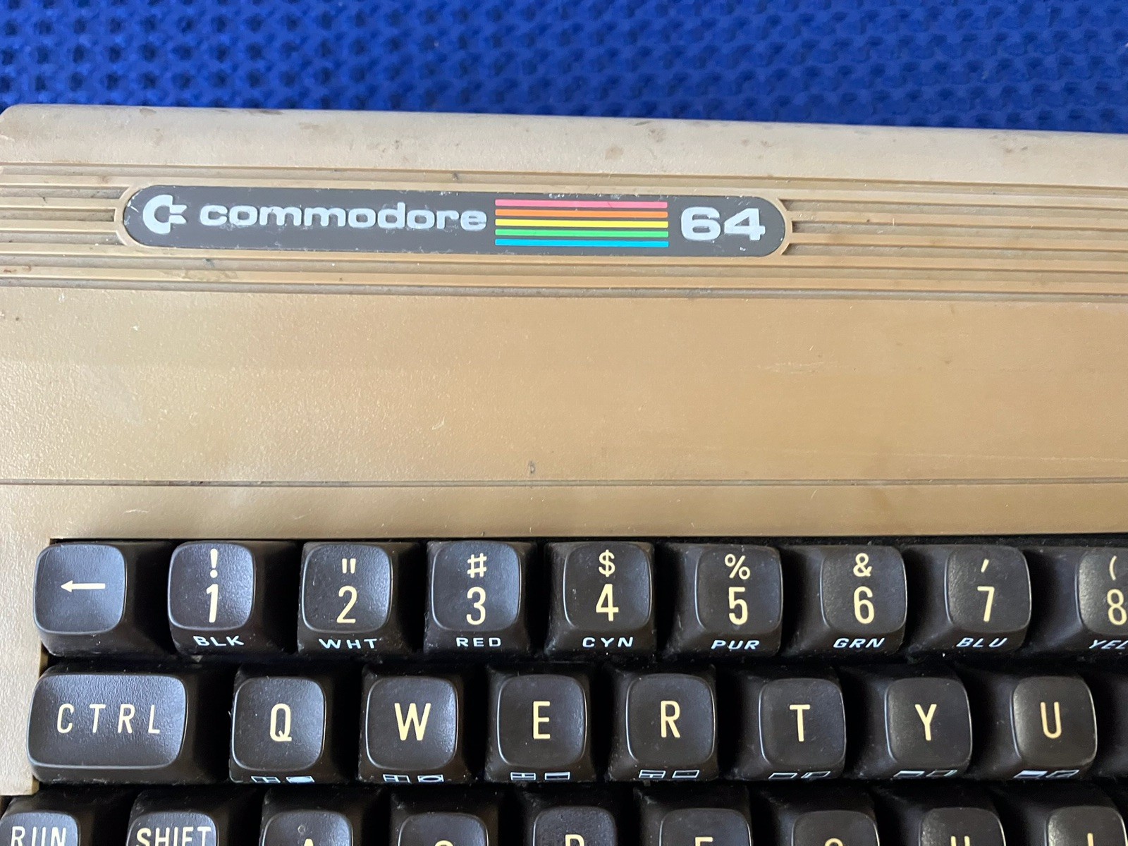 Vintage Commodore 64 Computer Not Working For Parts Or Repair.