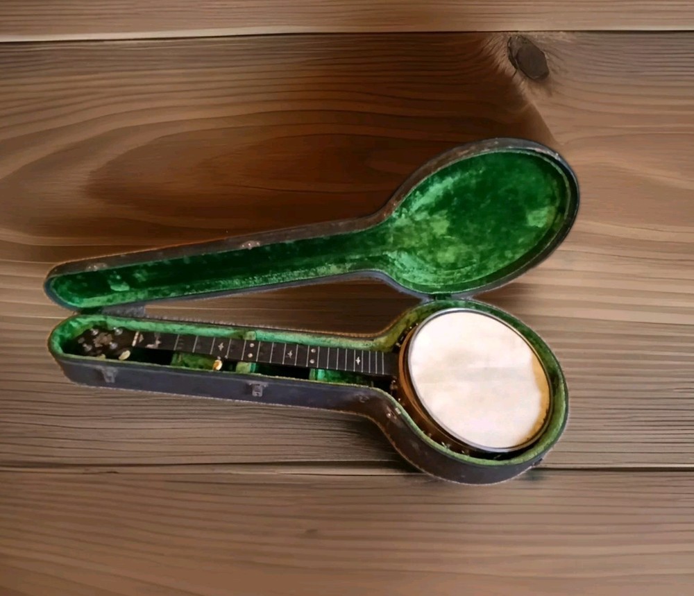 A. Weaver 5 String Banjo w/case! -LL