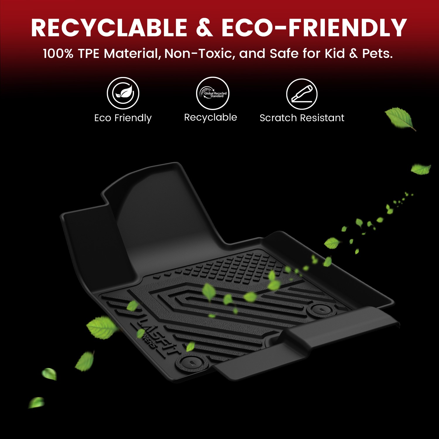 LASFIT Floor Mats & Cargo Mats for 2022-2026 Hyundai Tucson Hybrid Floor Liners