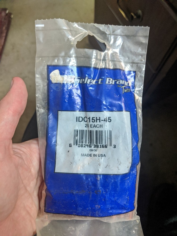 TWECO 15H-45 CONTACT TIPS 25/PKG