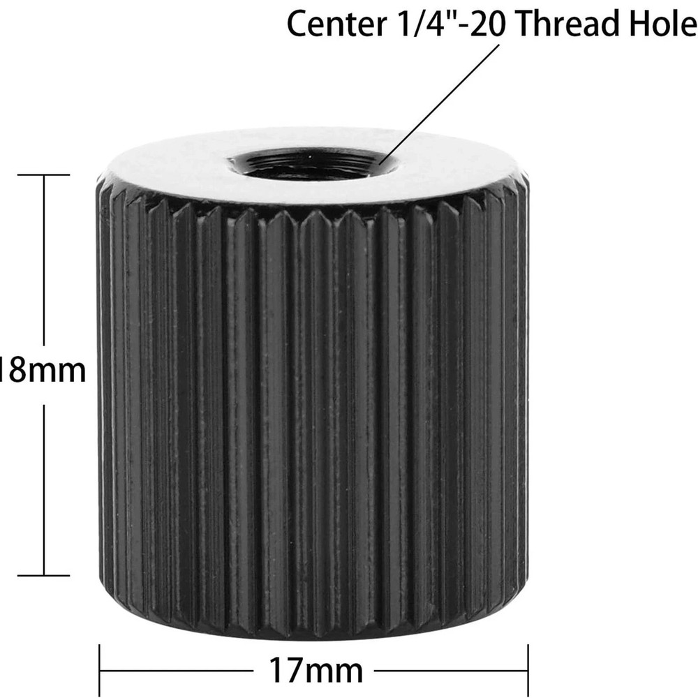 5-Pack Tripod Nut Connection Barrel Nut Screw for Magic Arm 1/4''-20 Thread