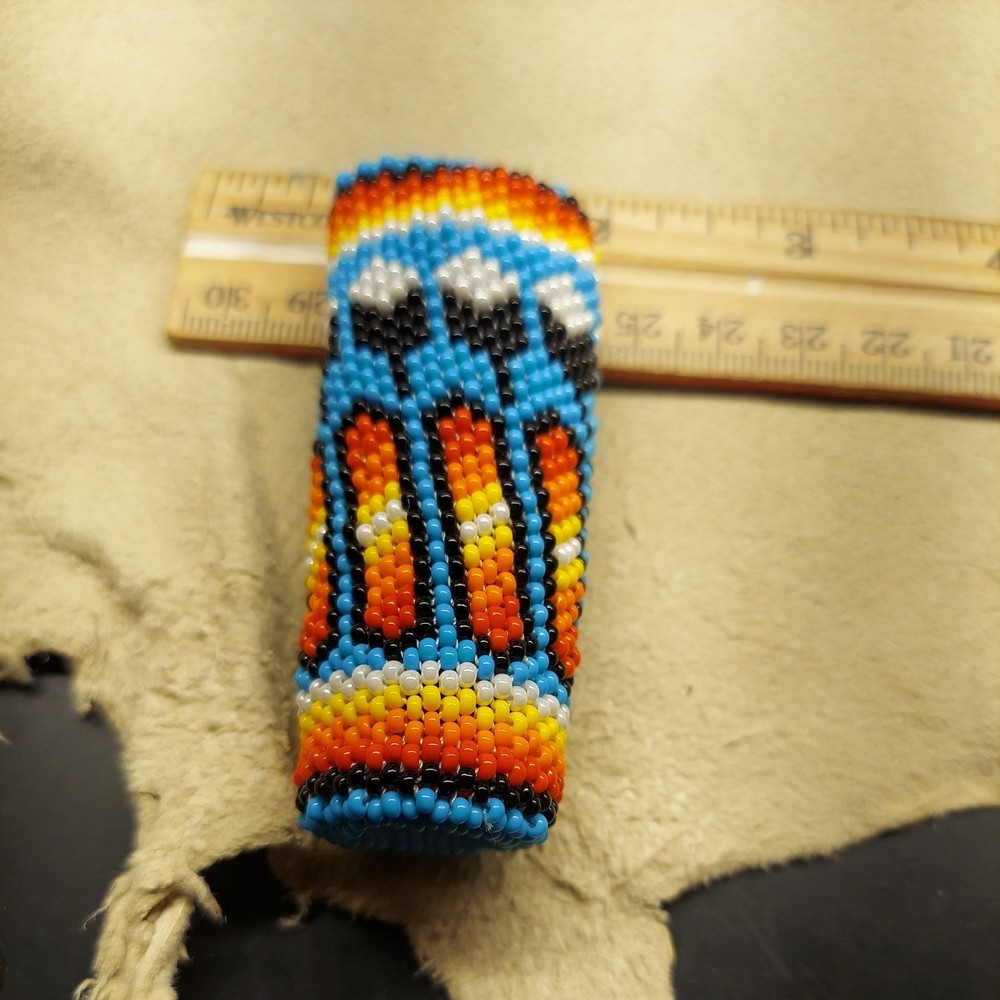Beaded Lighter Case Arrows
