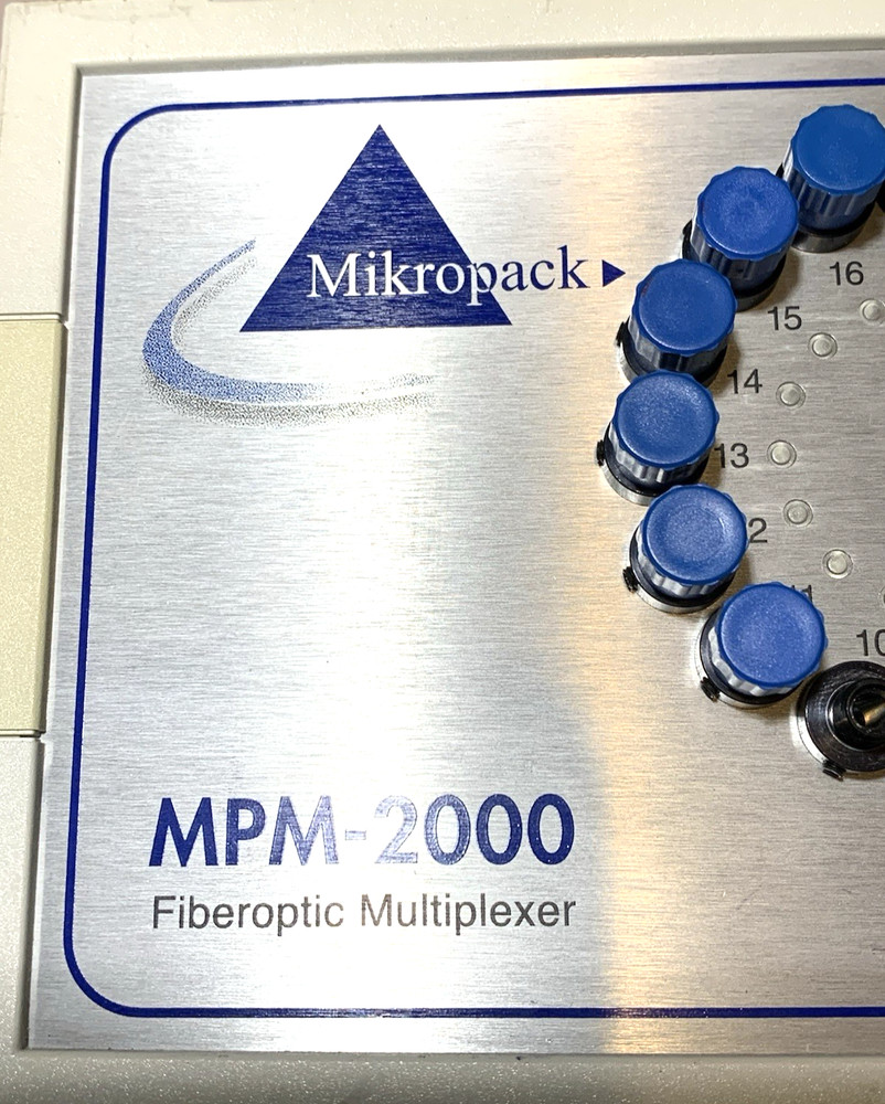 Ocean Optics Mikropack MPM-2000 Fiberoptic Multiplexer for Spectrometer UV-VIS