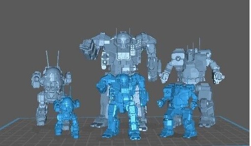 FLE Flea | 6mm Scale | 10mm Scale | Battletech | Mech
