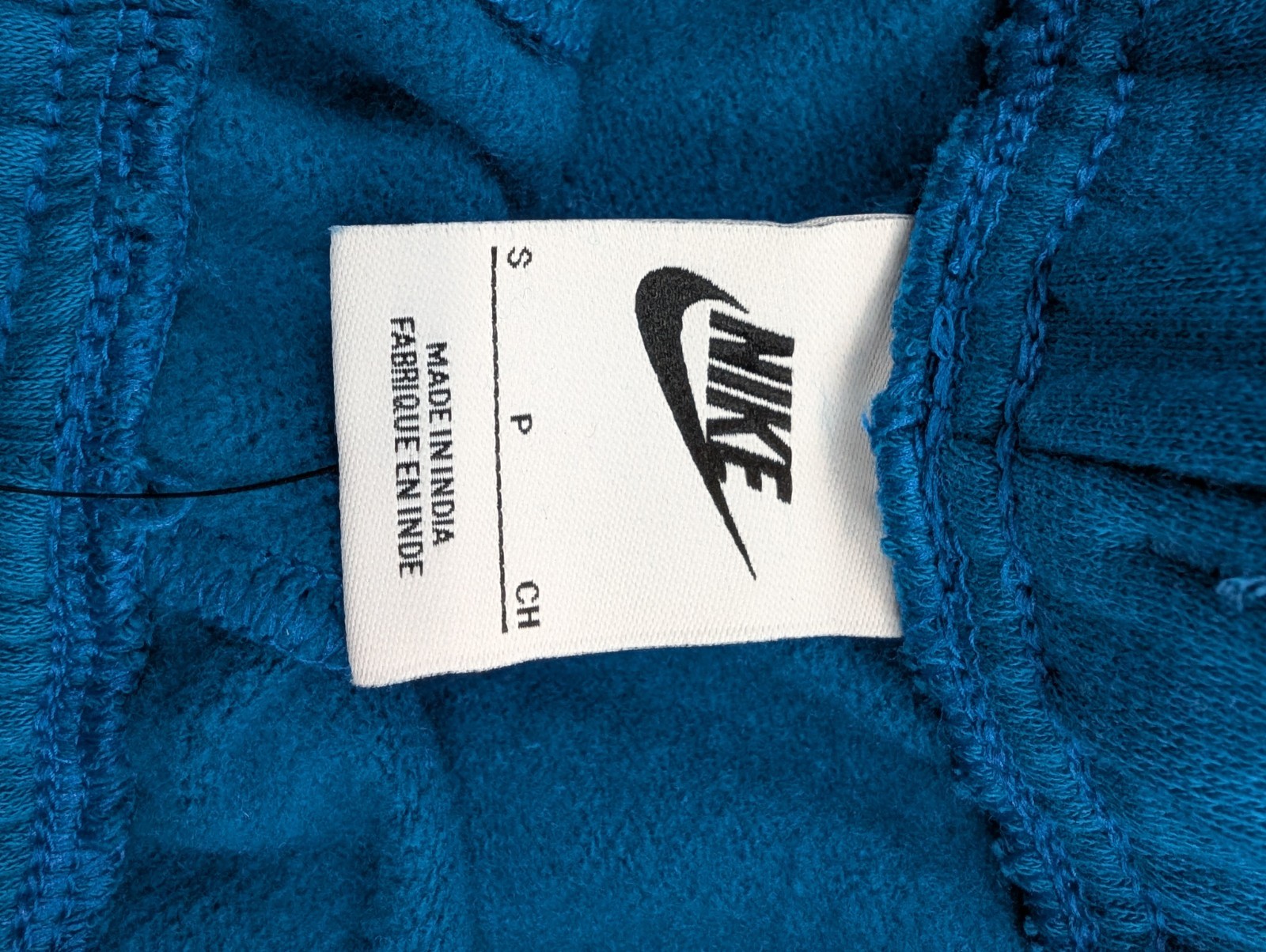 New Nike Club Fleece Mid-Rise Shorts Womens Size Small 3" Blue Green